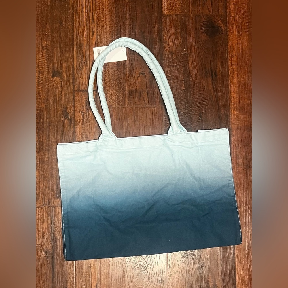 Athleta Gradient Blue Tote - Picture 3 of 5